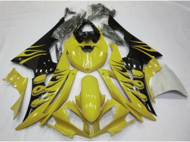 2008-2016 Stile Fiamma Giallo R6 Carénage