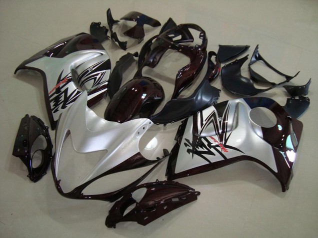 2008-2020 Argent Noir GSXR 1300 Carénage 2008-2020 Argent Noir GSXR 1300 Carénage