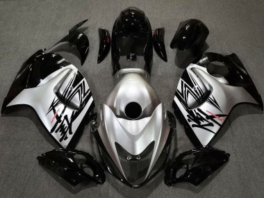 2008-2020 Design Noir Brillant & Argent GSXR 1300 Carénage