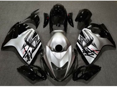 2008-2020 Design Noir Brillant & Argent GSXR 1300 Carénage