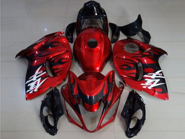 2008-2020 Rosso Vibrante E Fiamma GSXR 1300 Carénage