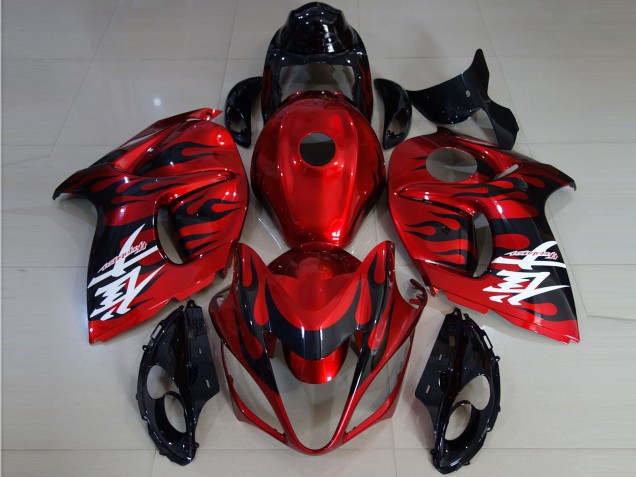 2008-2020 Rosso Vibrante E Fiamma GSXR 1300 Carénage 2008-2020 Rosso Vibrante E Fiamma GSXR 1300 Carénage