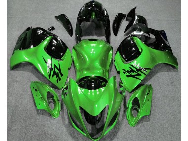 2008-2020 Vert Brillant & Noir GSXR 1300 Carénage