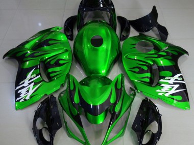 2008-2020 Vert Brillant & Noir GSXR 1300 Carénage