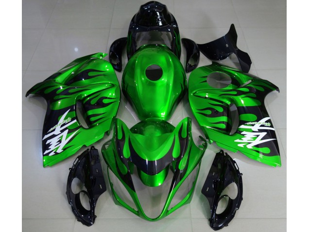 2008-2020 Vert Brillant & Noir GSXR 1300 Carénage 2008-2020 Vert Brillant & Noir GSXR 1300 Carénage