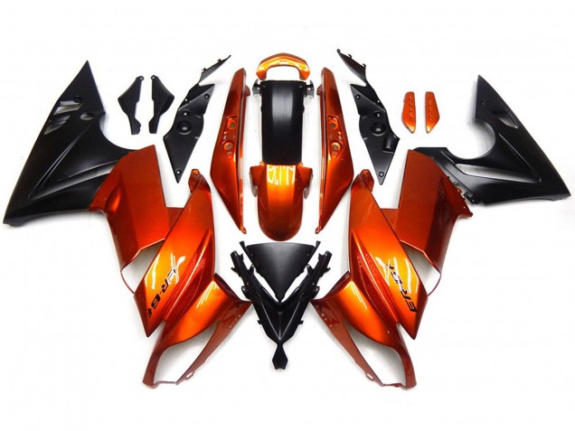 2009-2011 Orange Brûlée Ninja 650R Carénage 2009-2011 Orange Brûlée Ninja 650R Carénage