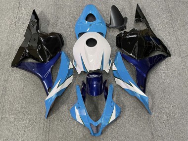 2009-2012 Bleu Clair & Blanc CBR600RR Carénage