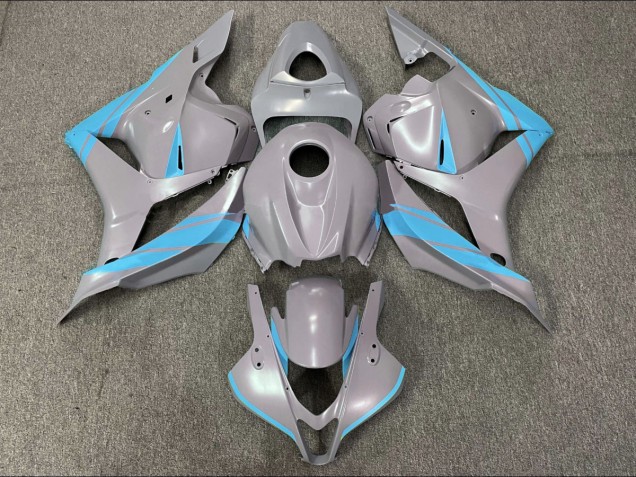 2009-2012 Nardo Gris & Bleu Clair CBR600RR Carénage 2009-2012 Nardo Gris & Bleu Clair CBR600RR Carénage