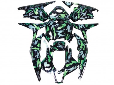 2009-2012 Neige Verte Camo CBR600RR Carénage