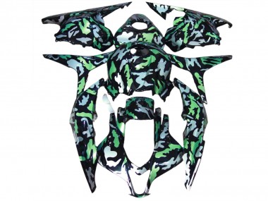 2009-2012 Neige Verte Camo CBR600RR Carénage