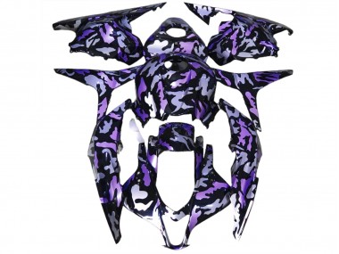 2009-2012 Neige Violette Camo CBR600RR Carénage