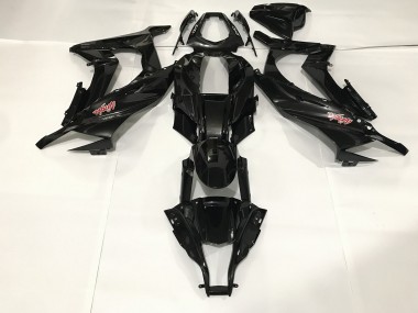 2009-2012 Noir Métallisé ZX6R Carénage