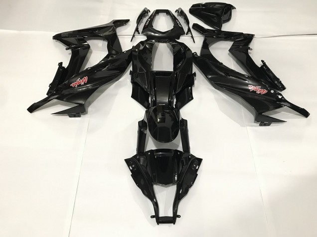 2009-2012 Noir Métallisé ZX6R Carénage 2009-2012 Noir Métallisé ZX6R Carénage
