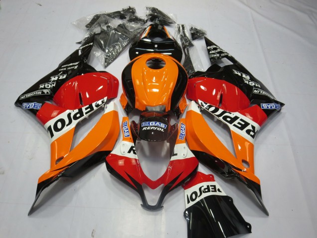2009-2012 Noir Repsol CBR600RR Carénage 2009-2012 Noir Repsol CBR600RR Carénage