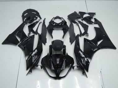 2009-2012 Noir Total Brillant ZX6R Carénage