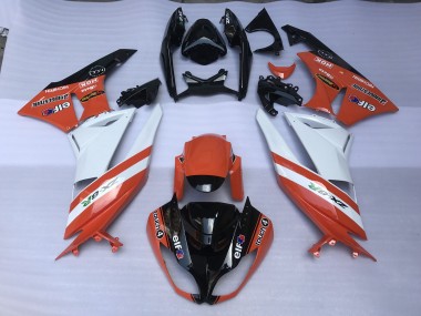 2009-2012 Orange Brillant & Logos ZX6R Carénage
