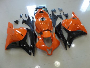 2009-2012 Orange & Noir CBR600RR Carénage