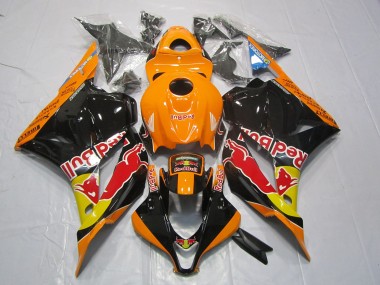 2009-2012 Orange Rouge Taureau CBR600RR Carénage