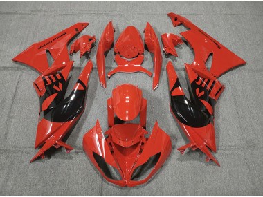 2009-2012 Punisseur Rouge ZX6R Carénage