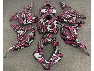 2009-2012 Rose & Argent Camo CBR600RR Carénage