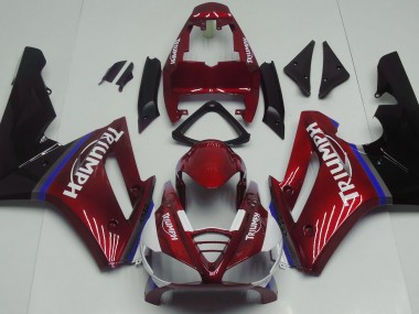 2009-2012 Rouge Brillant Daytona 675 Carénage