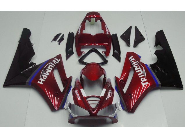 2009-2012 Rouge Brillant Daytona 675 Carénage 2009-2012 Rouge Brillant Daytona 675 Carénage