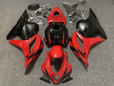 2009-2012 Rouge & Noir Mat CBR600RR Carénage