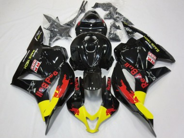 2009-2012 Rouge Taureau Noir Brillant CBR600RR Carénage