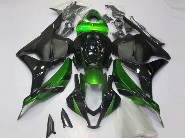 2009-2012 Spécial Vert Noir Mat CBR600RR Carénage 2009-2012 Spécial Vert Noir Mat CBR600RR Carénage
