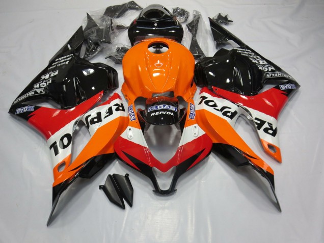 2009-2012 Style Classique Repsol CBR600RR Carénage 2009-2012 Style Classique Repsol CBR600RR Carénage