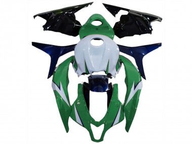 2009-2012 Vert Brillant & Bleu CBR600RR Carénage