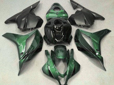 2009-2012 Vert Foncé Avec Du Noir CBR600RR Carénage