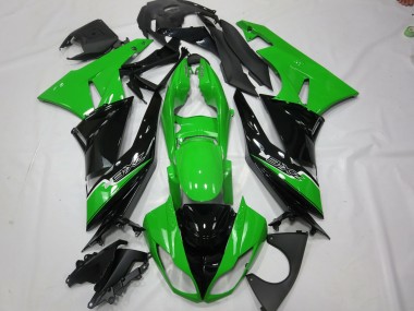 2009-2012 Vert Noir ZX6R Carénage