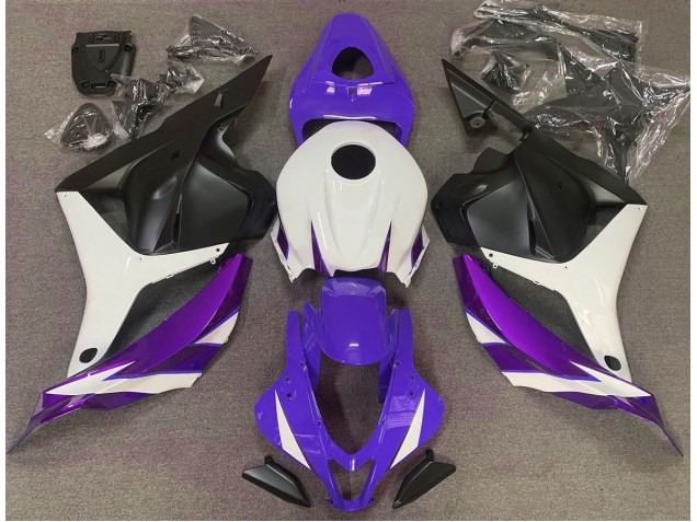 2009-2012 Violet Brillant Blanc & Violet CBR600RR Carénage 2009-2012 Violet Brillant Blanc & Violet CBR600RR Carénage