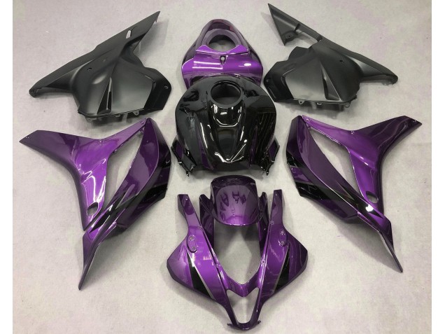 2009-2012 Violet Profond Avec Du Noir CBR600RR Carénage 2009-2012 Violet Profond Avec Du Noir CBR600RR Carénage