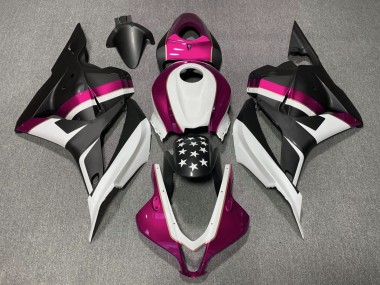 2009-2012 Étoile Noire Mate & Rose CBR600RR Carénage