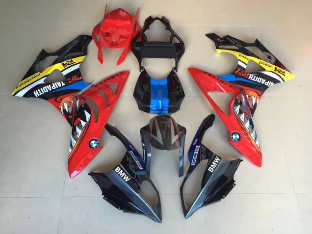 2009-2014 Alien Bleu & Blanc S1000RR Carénage