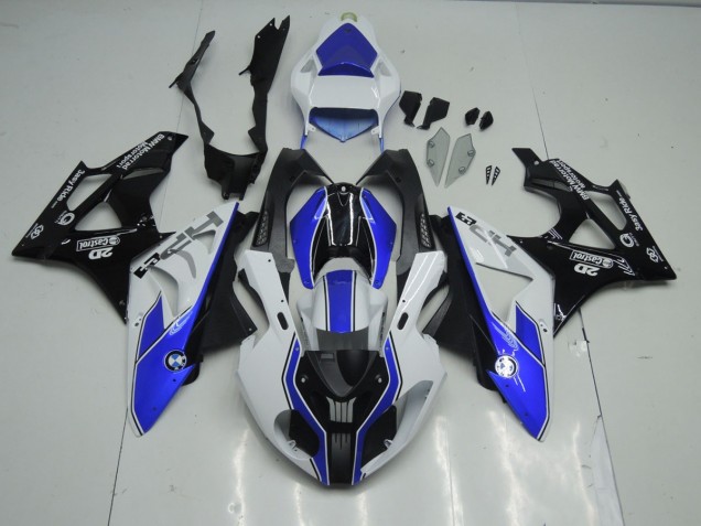 2009-2014 Alien Bleu & Blanc S1000RR Carénage