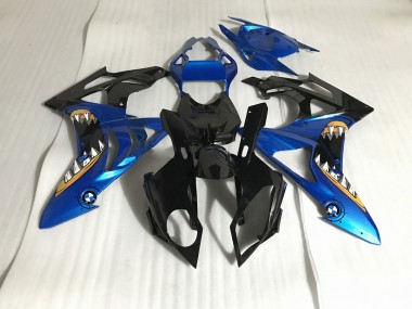 2009-2014 Alien Bleu & Blanc S1000RR Carénage
