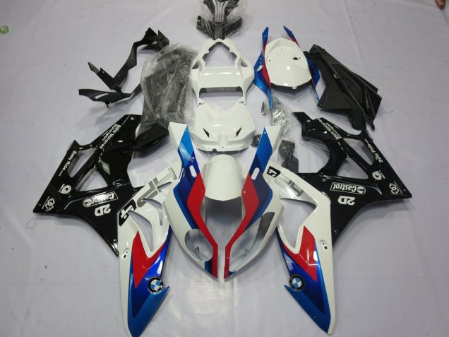 2009-2014 Alien Bleu & Blanc S1000RR Carénage 2009-2014 Alien Bleu & Blanc S1000RR Carénage