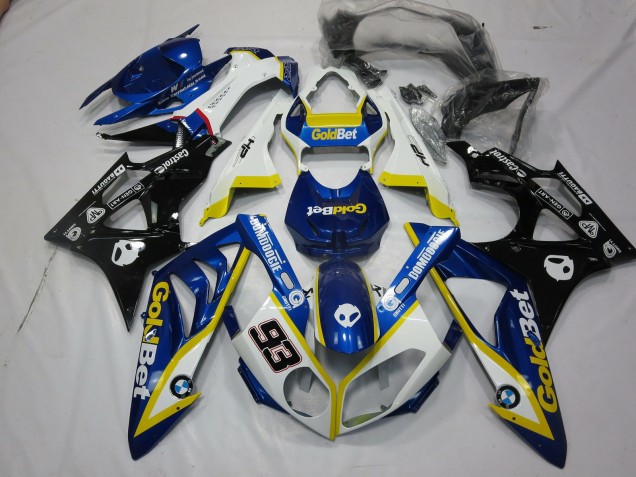 2009-2014 Alien Bleu & Blanc S1000RR Carénage 2009-2014 Alien Bleu & Blanc S1000RR Carénage