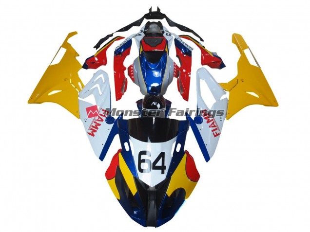 2009-2014 Alien Bleu & Blanc S1000RR Carénage 2009-2014 Alien Bleu & Blanc S1000RR Carénage