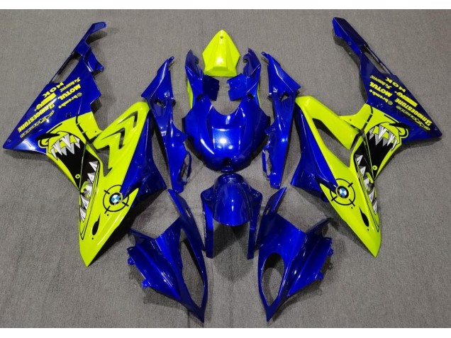 2009-2014 Alien Bleu & Blanc S1000RR Carénage 2009-2014 Alien Bleu & Blanc S1000RR Carénage