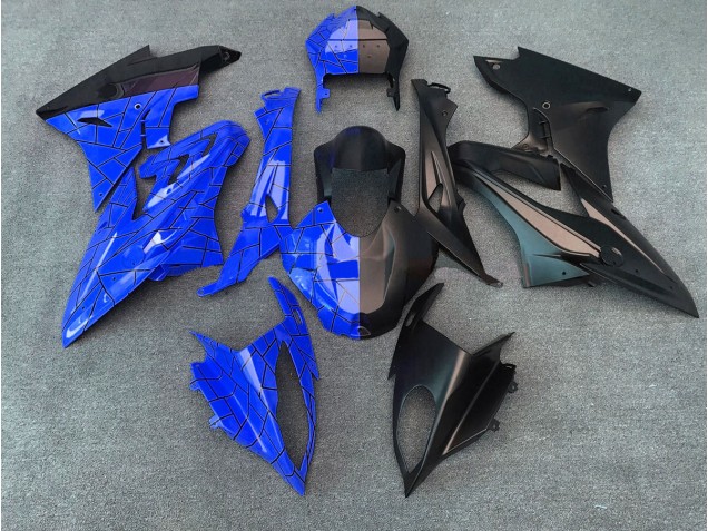2009-2014 Alien Bleu & Blanc S1000RR Carénage 2009-2014 Alien Bleu & Blanc S1000RR Carénage