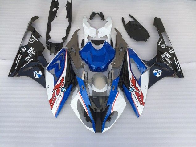 2009-2014 Alien Bleu & Blanc S1000RR Carénage