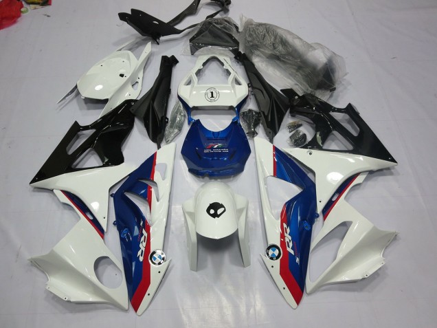 2009-2014 Alien Bleu & Blanc S1000RR Carénage 2009-2014 Alien Bleu & Blanc S1000RR Carénage
