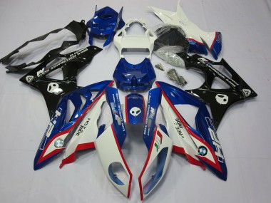 2009-2014 Alien Bleu & Blanc S1000RR Carénage