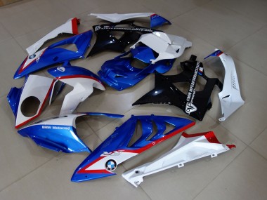 2009-2014 Alien Bleu & Blanc S1000RR Carénage