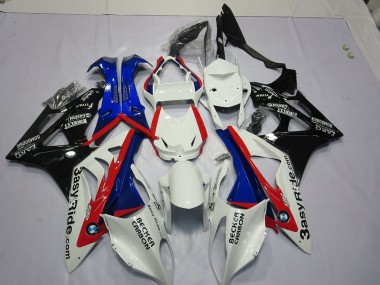 2009-2014 Alien Bleu & Blanc S1000RR Carénage