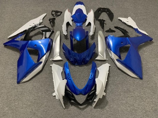 2009-2016 Bleu Clair & Blanc GSXR 1000 Carénage 2009-2016 Bleu Clair & Blanc GSXR 1000 Carénage